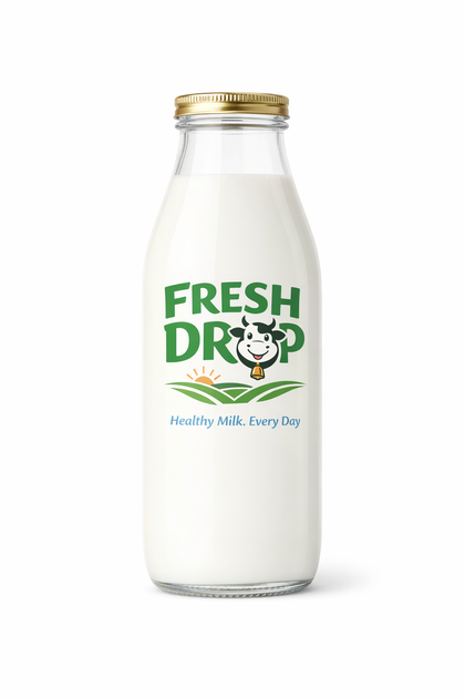 Fresh Drop milk 500ml bottle